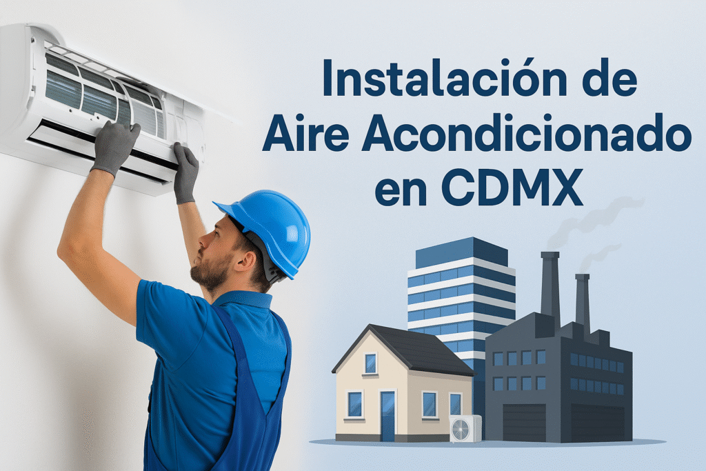Instalación de Aire Acondicionado en CDMX